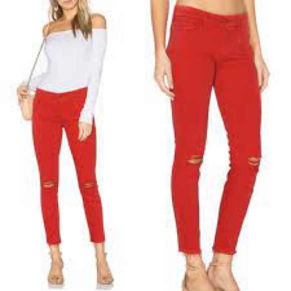 Mother Looker ankle fray jeans - Picture 2 of 9